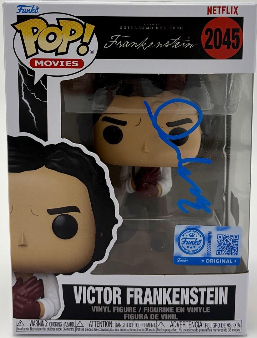 Oscar Isaac Signed "Victor Frankenstein" Funko #2045 - Beckett COA